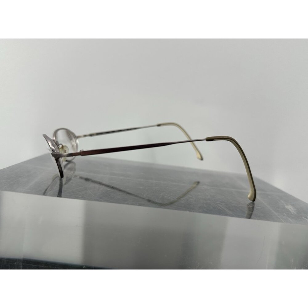 Adidas Eyeglasses A947 40 6057 Kids Gray Metal Full Rim Oval 47-18-130 (LE-3) - Picture 4 of 9